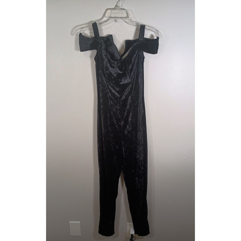 Catwoman All That jazz Black Velvet 1991 Vintage Jumpsuit Costume Size Small